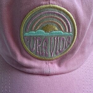 Pura Vida Pink Cap